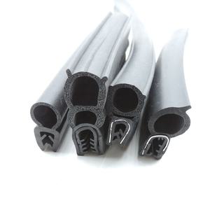 סוגים רבים של גומי epdm גמיש שונים ערוץ בצורת פינצ 'weld קצה לקצץ רצועת איטום עם מתכת גיליון - Product Image 1