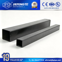 Profilé carré en acier au carbone doux ASTM A53, section creuse carrée, tuyau carré en fer