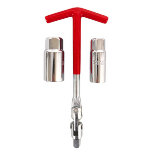 Llave de bujía con mango en <span class=keywords><strong>T</strong></span>, llave de vaso de torsión para coche con herramienta de llave de bujía de alta calidad - Product Image 6