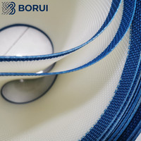 Bande transporteuse en maille carrée de polyester de qualité sanitaire, haute perméabilité, maille à trous carrés pour le séchage des aliments et des articles d'hygiène