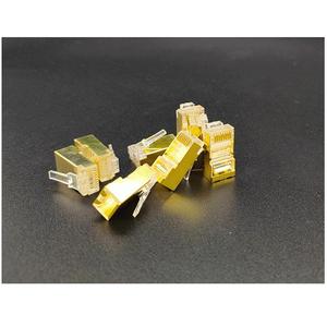 Connecteurs RJ45 blindés Golden Cat6 8P8C, prise réseau Ethernet pour la transmission de données à grande vitesse - Product Image 2