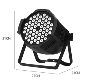 Projecteur LED PAR 54x3W Pleine Couleur pour Mariages et Spectacles – Éclairage Scénique Multicolore - Product Image 3