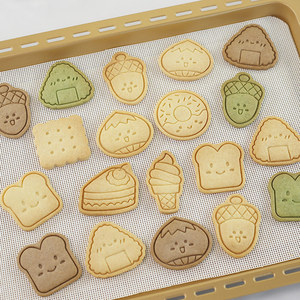 Molde para Galletas con Forma <span class=keywords><strong>de</strong></span> Pequeño Tostado <span class=keywords><strong>de</strong></span> Dibujos Animados, Cortador <span class=keywords><strong>de</strong></span> Galletas con Forma <span class=keywords><strong>de</strong></span> Piña y Castaña, Herramienta para Hornear Fondant en 3D - Product Image 4
