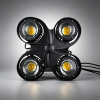 Projecteur COB étanche IP65 400W, 4x100W blanc chaud, DMX512, pour scène extérieure, éclairage d'ambiance pour mariage, concert