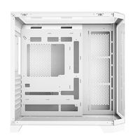 AntarcChill OEM ODM Tempered Glass ATX M-ATX ITX White Gaming Pc Case Cpu Gamer Cabinet Computer Cases Towers