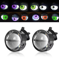 Nouveau phare de voiture LED dynamique 6 modes Led phare de lumière oculaire modifié diable lumière d'oeil