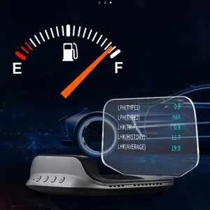 Melhores Novos Carros Eletrônicos HUD Gps Heads Up Display C3 GPS rpms carro Obd2 Hud Tela Projetor Pára-brisas Head Up Display