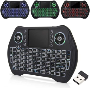 New 2.4G Wireless RGB <strong>Numeric</strong> <strong>Mini</strong> Touchpad Mouse Multi-Media Remote Control <strong>Keyboard</strong> for TV Box FCC Certified - Product Image 6