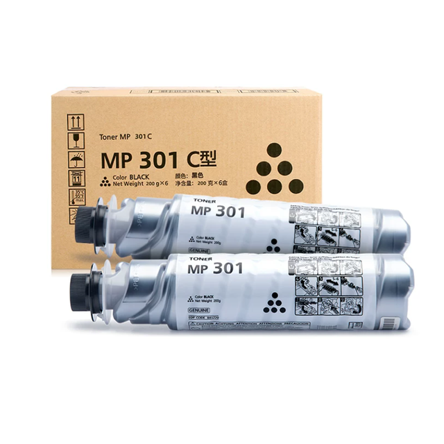 Wholesale High Yield MP301 Black Toner Cartridge Compatible for Ricoh Aficio MP301 MP301SP MP301SPF Copier Toner