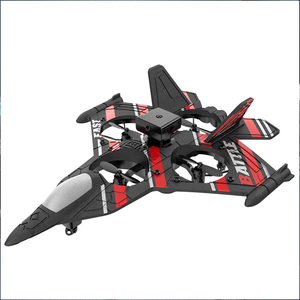 Offre Spéciale Avion RC Cascadeur en Mousse avec Roulis à 360 Degrés, Lumières LED, Gyroscope <span class=keywords><strong>4</strong></span> Axes, Chasseur EPP Anti-Chute, Jouet Rechargeable 2.4GHz - Product Image 1