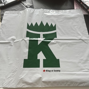 Gran cantidad de impresión de logotipo personalizado ecológico biodegradable Poly Express Parcel Mailer bolsas de envío para ropa - Product Image 1