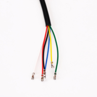 Câble spiralé personnalisé avec connecteur JST XH, 2,54 mm, 2P/3P/4P/6 broches, faisceau de câbles pour l'automobile