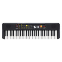 Teclado Electrónico Portátil Yamaha PSR-F52 de 61 Teclas, con 32 Polifonías, 136 Tonos, 158 Ritmos para Principiantes, Adultos y Niños