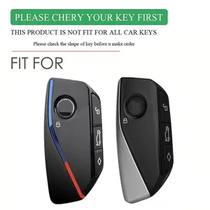 Funda de silicona para llave, accesorios, llavero para <span class=keywords><strong>BMW</strong></span> Serie <span class=keywords><strong>7</strong></span> 735i 740Li X7 X1 U11 2023 I7 G07 LCI XM - Product Image 2
