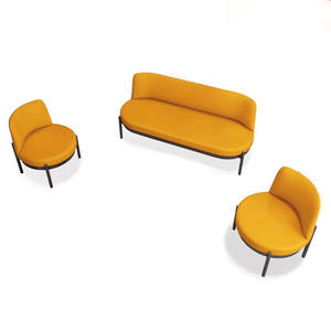 आधुनिक लकड़ी के मॉड्यूलर घुमावदार क्रीम अनुभागीय सोफा सेट-विरोधी खरोंच और वाणिज्यिक स्थानों के लिए पानी प्रतिरोधी - Product Image 5