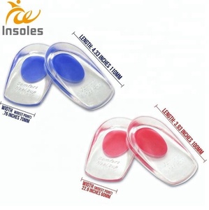 Cuscini tacco inserti in Gel tacco tazze <span class=keywords><strong>scarpe</strong></span> zeppa inserti <span class=keywords><strong>per</strong></span> fascite plantare, sperone osseo, supporto <span class=keywords><strong>per</strong></span> alleviare il dolore del piede, Comfort - Product Image 4