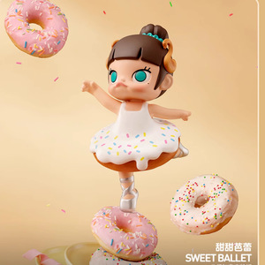 POPMART MOLLY persone che amano il pane <span class=keywords><strong>serie</strong></span> Blind Box decorazioni per torte fatte a mano regalo di compleanno - Product Image 2