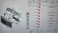 Grille de radiateur d'origine d'occasion pour Rolls-Royce Cullinan 2019-2024, pare-chocs avant central, 51137448949, polypropylène