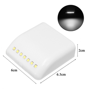 IR <span class=keywords><strong>LED</strong></span> cảm biến chuyển động dính trên tủ quần áo nhà bếp phòng ngủ tủ quần áo ngăn kéo ánh sáng ban đêm <span class=keywords><strong>7</strong></span> <span class=keywords><strong>LED</strong></span> pin Powered dưới ánh sáng tủ - Product Image 2