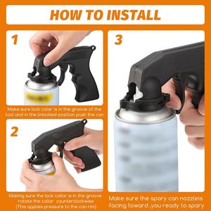 Empuñadura para Lata de Aerosol de Color Personalizado, Pistola Pulverizadora Profesional, Obsequio de Hardware de Alto Valor para Bricolaje y Mejoras del Hogar - Product Image 4