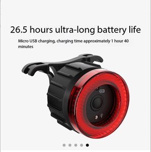 Luz Delantera para Bicicleta, Luz Trasera Inteligente con Freno, Equipo <span class=keywords><strong>de</strong></span> Ciclismo, Luz Delantera <span class=keywords><strong>de</strong></span> 500 Lúmenes - Product Image 4