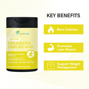 Gélules d'acide linoléique conjugué (CLA) en emballage OEM – Force musculaire, brûle les calories, perte de graisse naturelle, complément alimentaire - Product Image 3