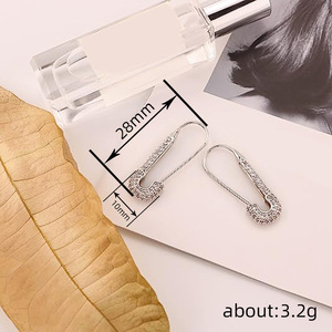Orecchini a clip in carta per donna, stile punk, accessori per l'orecchio da indossare tutti i giorni - Product Image 4