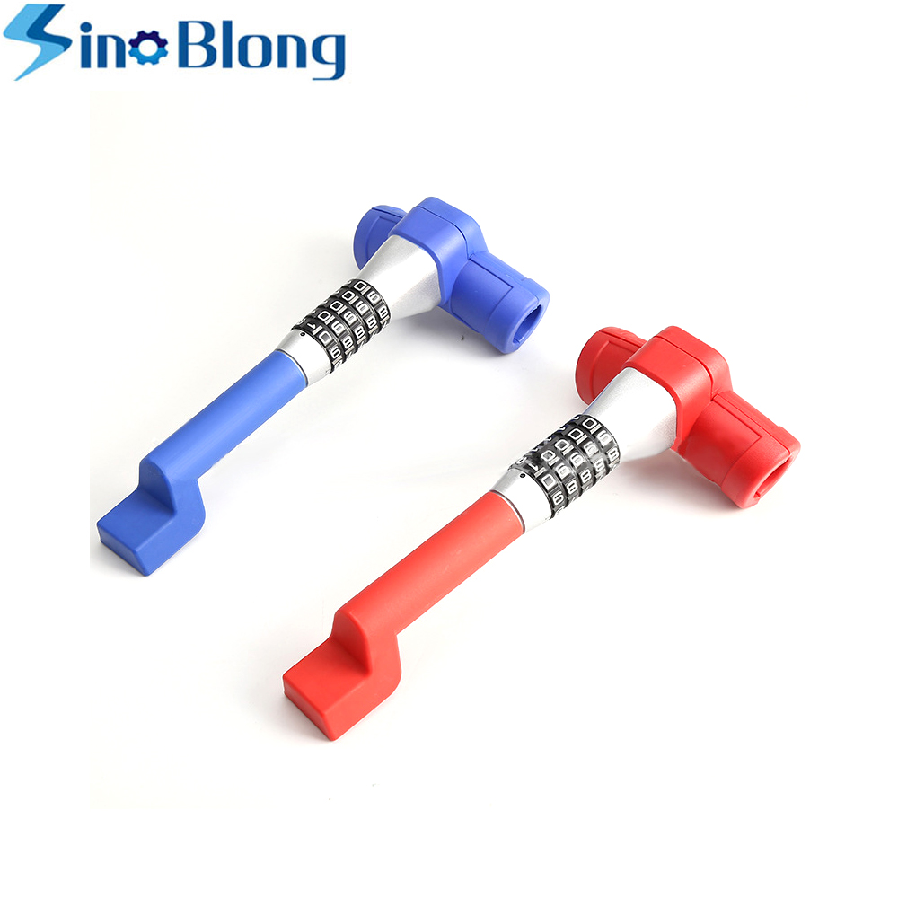 Universal Car Anti-Theft Steering Wheel Lock - High Security Device for Vehicles