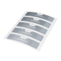 Autocollant de rouleau de papier d'incrustation humide/sec UHF longue portée 13.56MHz étiquettes RFID pour le contrôle d'accès avec interface de Communication NFC