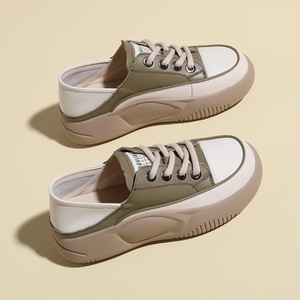 Nouvelles Chaussures Décontractées Sportives à Semelle Épaisse Style 2026 - Sandales Rétro Colorées Deux Pièces Tendance et Polyvalentes - Product Image 5