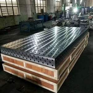 Fábrica tamanho personalizado alta qualidade 3D ferro fundido soldagem tabela com dispositivo elétrico e gabaritos - Product Image 1