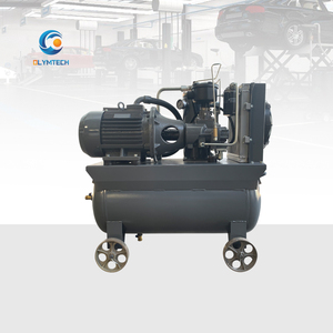 Customized Industrial Single-Phase 2-in-1 <b>Screw</b> Air Compressor AC/ Gas Powered Oil Lubricated Air Cooled Configurable Components - Product Image 2
