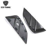 Embellecedor de Ventilación de Guardabarros de Fibra de Carbono Seca G80 para BMW M3 G80 G81 2021+ Estilo MP, Rejilla Lateral de Carbono Puro, Embellecedor de Luz, Kits de Carrocería