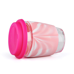 Tasse à <span class=keywords><strong>café</strong></span> en verre personnalisable, petite et Portable, avec couvercle, pour emporter lors d'un voyage - Product Image 6