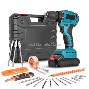 สว่านกระแทกไร้สายกำลังสูง 21V ขายดี พร้อมหัวไขควงไฟฟ้า - Product Image 3