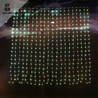 Guirlande lumineuse LED de haute qualité 3*3m avec télécommande APP, étanche IP67, scintillante RGBCW, type rideau féerique