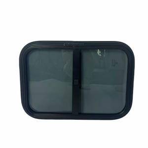 Ventana Lateral Corredera de Vidrio Templado MAYGOOD de 580*400 mm para Caravana, Remolque, Camper, Remolque Utilitario con Cortina - Product Image 2