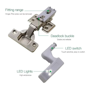 Kitchen Cabinet Lighting Cupboard Closet <b>Sensor</b> Inner Scharnier <b>LED</b> Lamp Hing <b>Light</b> <b>LED</b> Inner Hinge Lamp - Product Image 3