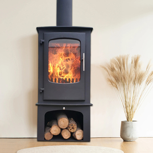 Poêle <span class=keywords><strong>à</strong></span> <span class=keywords><strong>bois</strong></span> 12 kW, poêle <span class=keywords><strong>à</strong></span> combustion fermée autoportant pour Lodge SA - Product Image 5