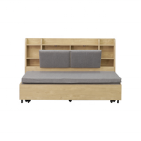 Canapé-lit pliant en bois moderne avec bras, nouveau meuble pliable