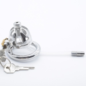 Juguetes Sexuales Pequeños FRRK, Jaula de Castidad Masculina de Acero Inoxidable, Candado de Bondage BDSM, Jaula Pequeña para Pene, Jaula Sexual BDSM Pequeña para Hombres - Product Image 2