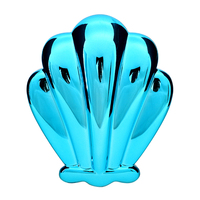 Nouvelle Râpe à Pied Professionnelle Tendance pour Pédicure, Soin des Pieds, Lime à Pied en Verre Portable en Forme de Coquille, Lavable, Éliminateur de Callosités