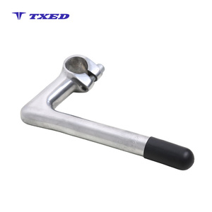FuMing Bicycle Alloy Mountain Bike <strong>Stem</strong> 22.2x180mm Tube -17 Degree 100mm EXT Universal Light Weight Adjustable for Mountain - Product Image 1