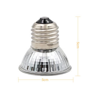 Đèn Bò Sát Bóng Đèn Nhiệt Cho Thú Cưng 25/50/75W UVA + UVB 3.0 Bóng Đèn Chiếu Tia UV Cho Rùa Bộ Điều Khiển Nhiệt Độ Thằn Lằn Lưỡng Cư - Product Image 2