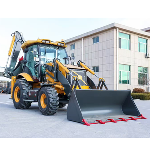 फार्म का उपयोग jcb मिनी 4x4wd डीजल बैकहोए लोडर क्यूमिन इंजन ईटन हाइड्रोलिक्स 75kw उच्च दक्षता मुक्त शिपिंग - Product Image 3