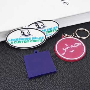 Personalization Rubber Keychain Custom Logo 3D Soft Pvc Keychain Custom Pvc Rubber <b>Keychains</b> - Product Image 1