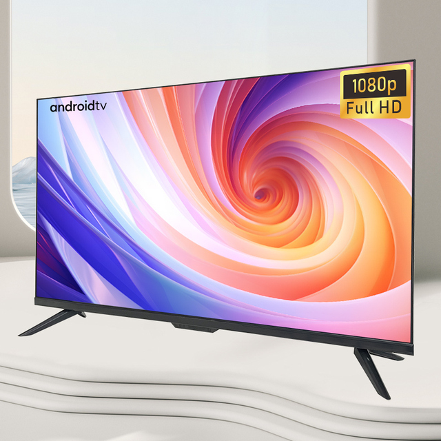 Verified Manufacturer Frameless Full Screen 32 43 50 55 65 Inch Televisions FHD/4K LED Android Smart TV with Wall Mount