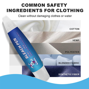Détachant instantané magique pour le nettoyage des aliments et des boissons Chiffon blanc Impression <span class=keywords><strong>de</strong></span> logo personnalisé Stylo <span class=keywords><strong>de</strong></span> blanchiment <span class=keywords><strong>de</strong></span> décontamination en plastique - Product Image 2