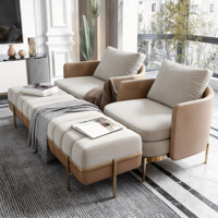 Ensemble de meubles de salon confortables en bois massif rustique, design modulaire, grand rangement pour maison moderne, hôtel, appartement, villa