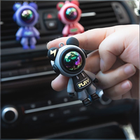 Diffuseur d'arôme moderne pour grille d'aération de voiture - Clip parfumé en PVC de qualité supérieure, sans électricité, parfum longue durée, accessoires automobiles